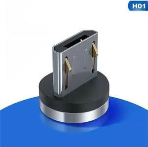 High Quality Glow LED Lighting Fast Charging Magnetic USB Type C Cable Magnetic Cable USB Micro Charger Cable Wire Head