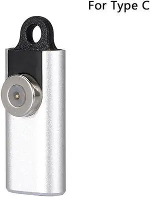 USB Type C For Phone Mini Portable Safe 90 Degree Rotatable Charging Cable Magnetic Adapter With LED Indicator Practical USB Type C For Phone Mini Portable Safe 90 Degree Rotatable Charging Cable Magnetic Adapter With LED Indicator Practical