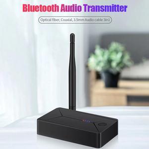 5.0 Audio Transmitter 3.5mm AUX Jack RCA USB Stereo Coaxial Optical SPDIF Wireless Adapter Dongle For TV PC Headphone