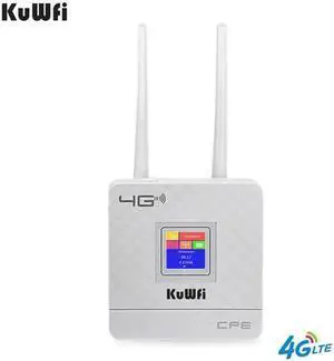 300Mbps Wireless CPE 4G LTE Wifi Router FDD TDD LTE WCDMA GSM Global Unlock External Antennas SIM Card Slot WAN/LAN Port