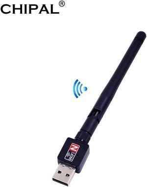 Mini USB WiFi Adapter 150Mbps External Wireless LAN Network Card Antenna Wi-Fi Receiver Dongle 802.11n for PC Windows Mac