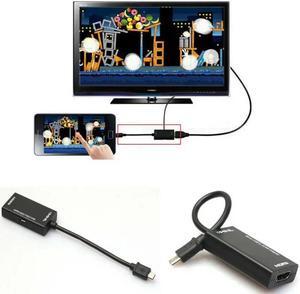 Micro USB 2.0 MHL To HDMI 1080P TV Adapter Cable For   Galaxy Android HTC  HDTV