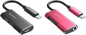 8 Pin to 8 Pin 3.5mm Charging Splitter 2 in 1 Audio Converter Cable computer peripherals