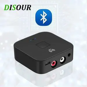 5.0 RCA Audio Receiver Smart NFC Connect 3.5mm 3.5 AUX Jack For Car kit Speakers HIFI Stereo Music Wireless Adapter BT