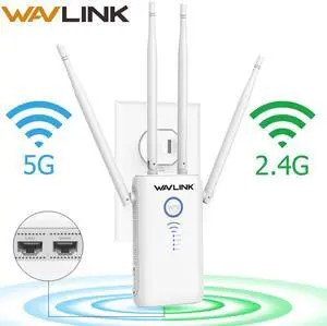 Repeater 1200Mbps WI-FI Range extender/Access Point Dual Band 2.4G&5G Full Gigabit WAN/LAN Port Wireless Router  bridge