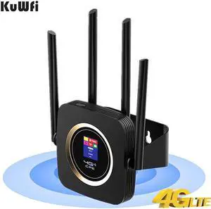4G LTE Router With Built-in 3000mAh Battery High speed Mobile Wifi Hotspot 300Mbps Easy to Use For Travel or Drive