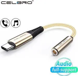 Usb C To 3.5mm AUX 3.5 Headphone Jack Adapter 3.5 MM Audio Cable Tipo C Usbc Adaptor For  Note 10 S20 Google Pixel 3a