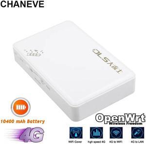 OpenWRT 4G Lte Pocket Wifi Router Car Mobile Wifi Hotspot Wireless Broadband MiFi Modem Router 4G With Sim Card Slot