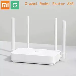 2020  mijia Redmi Router AX5 Wifi 6 Mesh Gigabit 2.4G/5.0GHz Dual-Band Wireless Router Wifi Repeater 4 High Gain Antennas