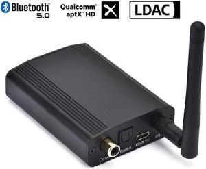 Bluetooth 5.0 24Bit/96K Aptx Aptx-HD LDAC Digital Audio Receiver Hifi Coaxial Optical SPDIF Wireless Adapter