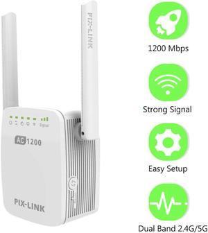 LV-AC11 AC12 AC1200 Repeater/Router/Access point Wireless Wi-Fi with External WIFI Range Extender Mini Router Boost