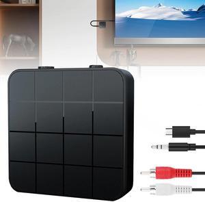 2 in 1 Bluetooth 5.0 Audio Transmitter Receiver Adapter Portable 2 In1 Wireless Audio Transceiver RX/TX Mode For TV Car Computer