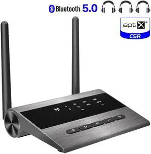 Broadcast CSR8675 80m Aptx HD LL Bluetooth 5.0 Audio Transmitter Receiver SPDIF 3.5mm AUX RCA Wireless Adapter TV PC Car