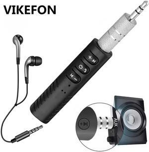 Bluetooth Receiver Clip AUX 3.5mm Wireless MP3 Music Car Audio Receiver Handsfree Call Car Transmitter Auto Adapter