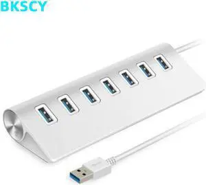 Usb Hub 3.0 4/7 Ports High Speed Usb 3.0 Hub 5Gbps USB 3.0 Multi Hub Splitter Adapter for PC Laptop
