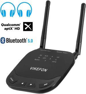 80m Long Range 3 in1 Bluetooth 5.0 Audio Receiver Transmitter AptX LL/HD for TV Car PC RCA 3.5mm Jack AUX SPDIF Wireless Adapter