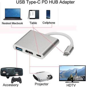 Type C To 4K HDMI USB 3.0 Charging HUB Adapter 5 Gbps USB-C 3.1 Converter  For Laptop PC Notebook For Macbook For Android