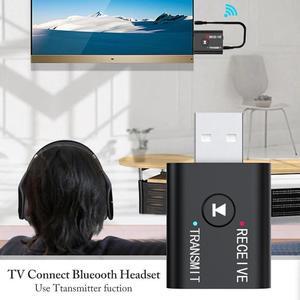 5.0 Audio Receiver Transmitter 2 IN 1 RCA 3.5mm 3.5 Jack AUX Stereo Music USB Wireless Adapter for TV Car PC Speaker