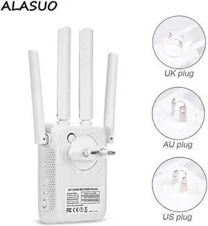 1200Mbps Wall Plug Router AC1200 Wireless Wi-Fi AP Wifi Repeater Router Extender Booster 2.4/5GHz Wifi Amplifier Long Range
