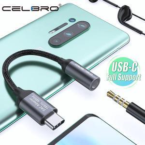 Type C to 3.5mm Headphone Jack Aux Audio Cable Adapter for  Mi 10 9  8  Note 20 S20 Tipo C  Adapter
