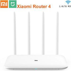 Mijia Router 4 WiFi Repeater 1167Mbps Dual Band Dual Core 2.4G 5Ghz 802.11ac Four Antennas MiAPP Control Wireless Routers