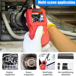 1 Pc Digital Endoscope IP67 Handheld IPS Screen Digital Endoscope Industrial Endoscope Inspection Camera for Auto Car