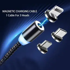 Magnetic USB Cable Fast Charging USB Type C Cable Magnet Charger Data Charge Micro USB Cable Mole Phone Cable USB Cord