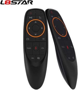 L8STAR G10S Gyroscope Aero mouse 2.4G Wireless Voice Air mouse Remote control TV for LG Android tv box Smart TV