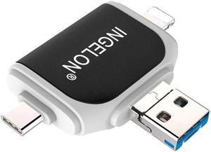 Card Reader Metal USB Adapter 3 in 1 USB C OTG Wholesale Dropshipping New Arrival Writer type c Micro Reader for iphone