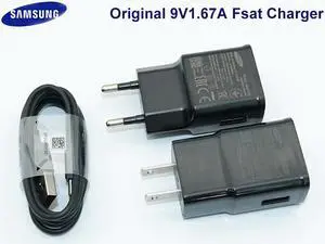 S10 S8 S9 Plus Fast Charger Power Adapter 9V 1.67A Quick Charge Type C Kabel voor Galaxy A30 a40 A50 A70 A60 note 10 8 9