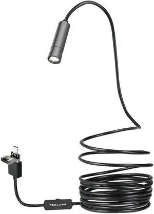 Waterproof 5m Cable Inspection Camera 5.0MP Multifunctional Auto  For Android IP67 HD Lens USB Endoscope Borescope