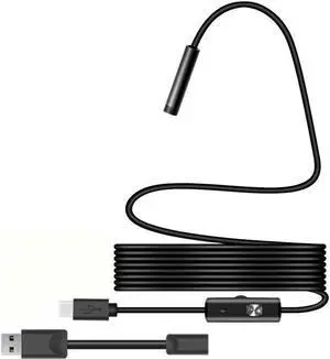 1/1.5/2M 5.5/7mm Lens Endoscope HD 480P USB OTG Waterproof 6LED USB Endoscope Inspection Pipe Camera Borescope For Android Phone