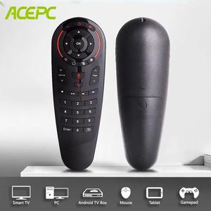 Voice Remote control 2.4G Wireless Air Mouse 33 keys IR learning Gyro Sensing Smart remote for Game android tv box