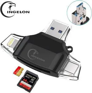 SD Card Reader microSD Adapter microsd Cardreader SDHC SDXC TF usb c OTG Memory Stick duo RS MMC Adaptador for iphone