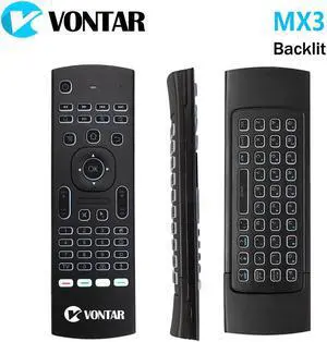 MX3 Air Mouse 2.4GHz Wireless Mini Keyboard Voice remote control IR Learning Remote Control For PC Android TV Box x96 mini x96
