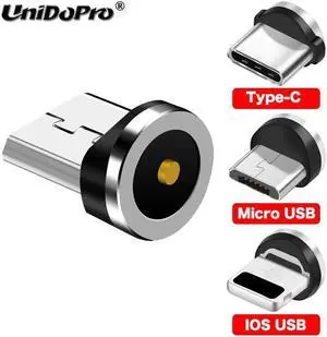Cable Plug Type C Micro USB C Plugs Charging Phone Microusb Type-C Magnet Charger Plug for iPhone