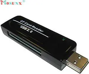 Advanced U disk Top Department Quality High Speed USB2.0 CF Card reader Compact Flash card reader 1PC