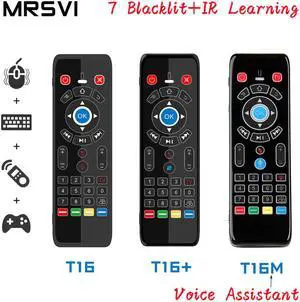 M Voice Control Air Mouse 2.4GHz Wireless Google Microphone Remote Control IR Learning for Android TV Box PC PK G10S G20 G30