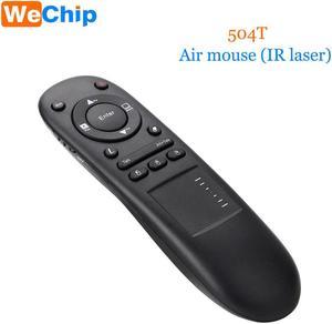 504t 2.4G Wireless Presenter Pointer air mouse RF Remote Control Touchpad Laser for Multifunctional PPT For Projector Computer