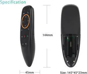 Air Mouse remote control Voice search with 2.4G USB Receiver Gyro Sensing Mini Wireless Smart for Android TV BOX HK1 X96mini