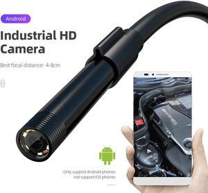 Selling 5.5mm Car Endoscope Camera IP67 Waterproof 6 LED Borescope Auto Pipe Inspection Camera USB Vehicle Testing Tool