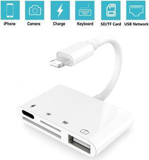 4 in 1 Camera Memory Micro SD Card Reader Adapter for Lightning to USB For iPhone pro 11 XS MAX 7 8 X 5 6