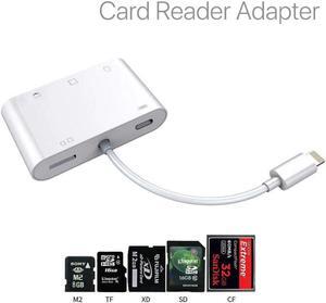 5in1 SD CF TF XD M2Card Camera Reader Adapter for iPhone iPad iOS12