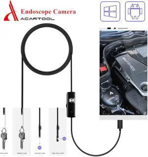 Endoscope Flexible Camera Endoscopio USB Android/PC Notebook with 6 LEDS 5.5MM/7MM Waterproof Inspection Borescope