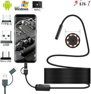 6 LED 7mm Lens IP67 1M USB Endoscope for Android Smartphone and PC 