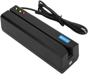 Magnetic Strip Card Reader USB LED Indicator Magstripe Writer 3 Tracks Memory Card Reader lector de tarjeta