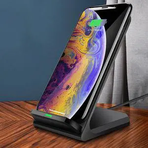 Wireless Charger For  Galaxy S10 S20 Ulra Plus USB Qi Charging Pad for iPhone 11 Pro XR XS Max For  mi 10