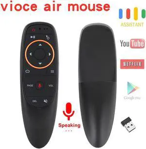 S Pro Voice  Remote Control 2.4G Wireless Air Mouse Gyroscope IR Learning for Android tv box HK1 H96 Max X96 mini