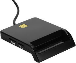USB 2.0 Smart Card Reader for Bank Card CAC IC ID SIM DNIE ATM Cardreaders USB-CCID ISO 7816 for Windows 7 8 10 Linux