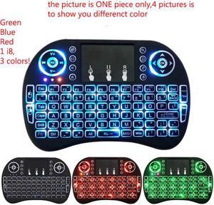 Backlight Keyboard mini English  Version Remote Control Air Mouse Touchpad Keyboard For Android TV BOX PC